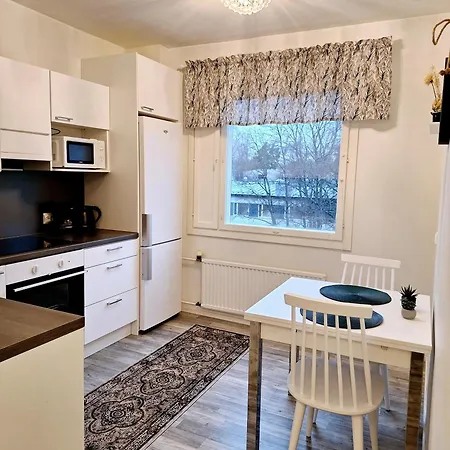 Tyylikaes Kaksio Keskustasta Parkkipaikalla,wifi Apartament