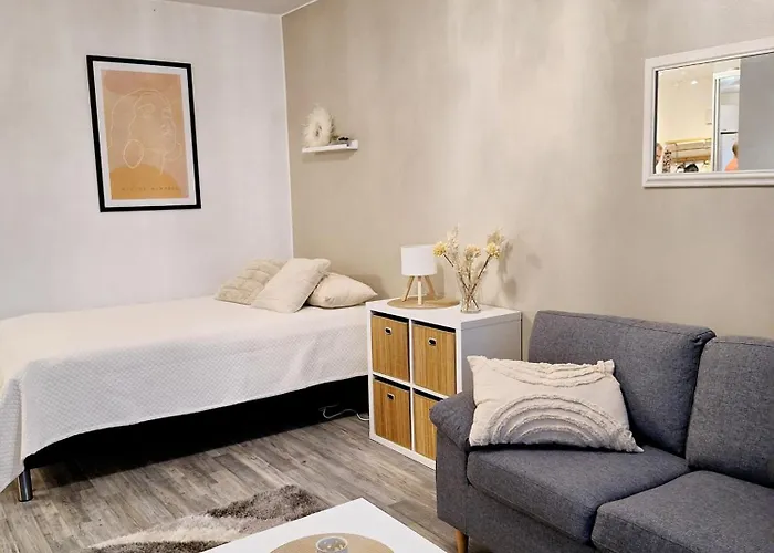 公寓 Tyylikaes Kaksio Keskustasta Parkkipaikalla,wifi 拉彭兰塔